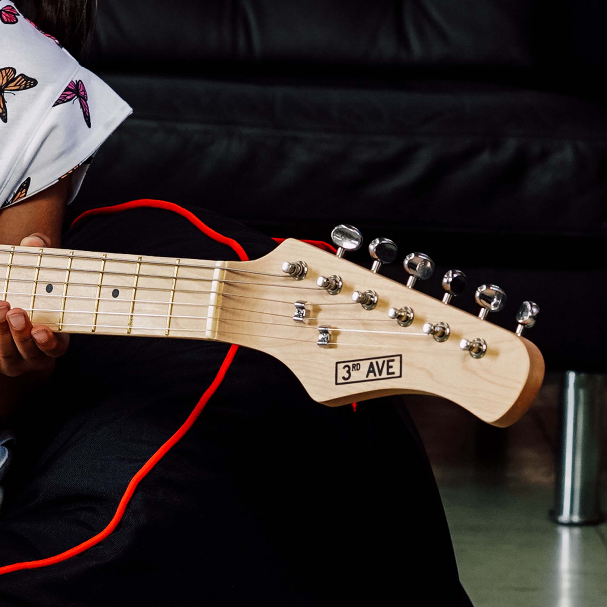 Audio Accessories: 3rd Avenue Junior Electric Guitar Pack - Red