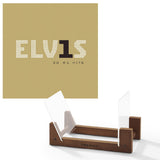 CDs & Vinyl: Elvis Presley Elvis 30 #1 Hits Vinyl Album & Crosley Record Storage Display Stand