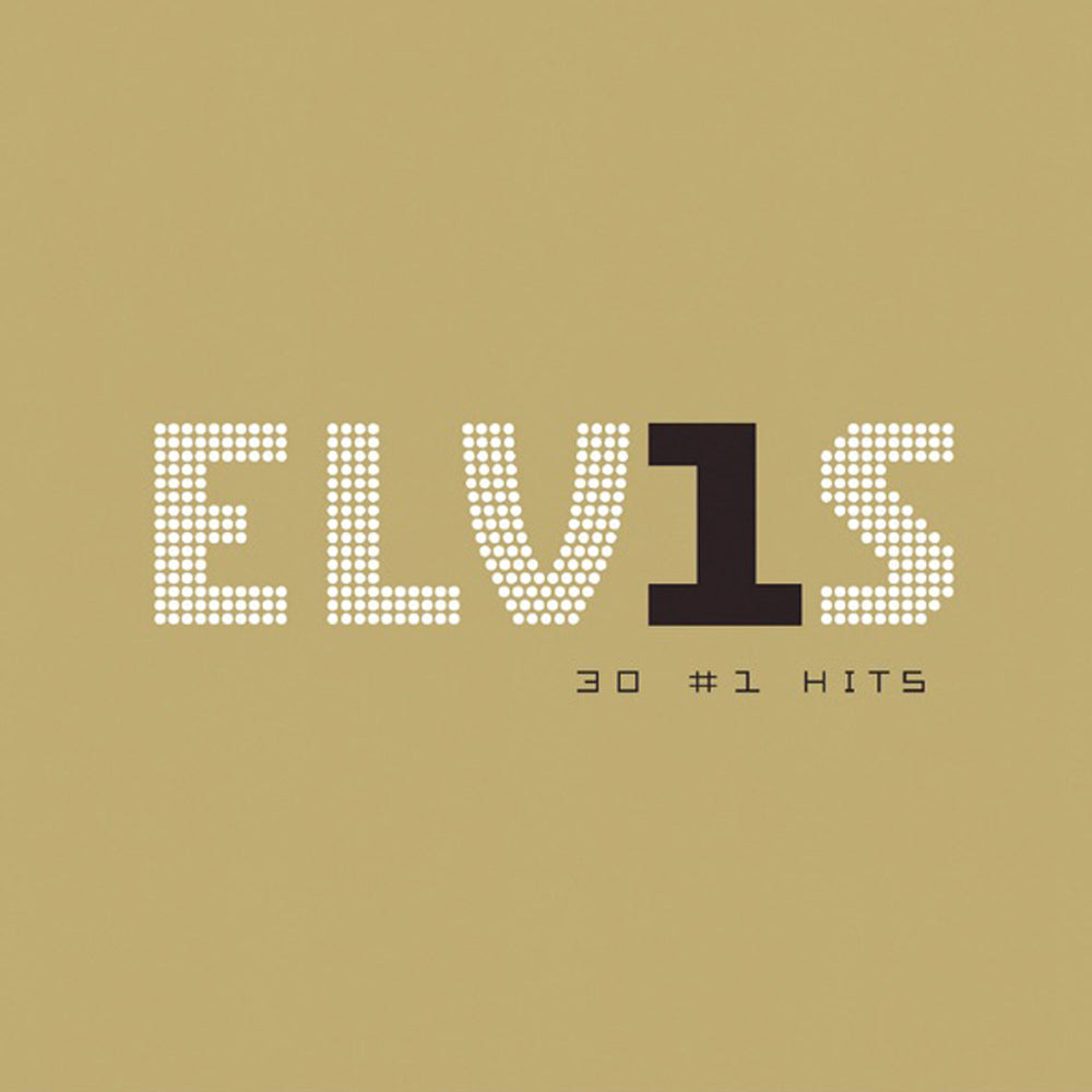 CDs & Vinyl: Elvis Presley Elvis 30 #1 Hits Vinyl Album & Crosley Record Storage Display Stand