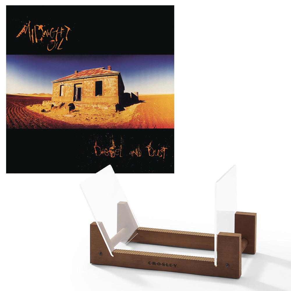 CDs & Vinyl: Midnight Oil Diesel And Dust Vinyl Album & Crosley Record Storage Display Stand