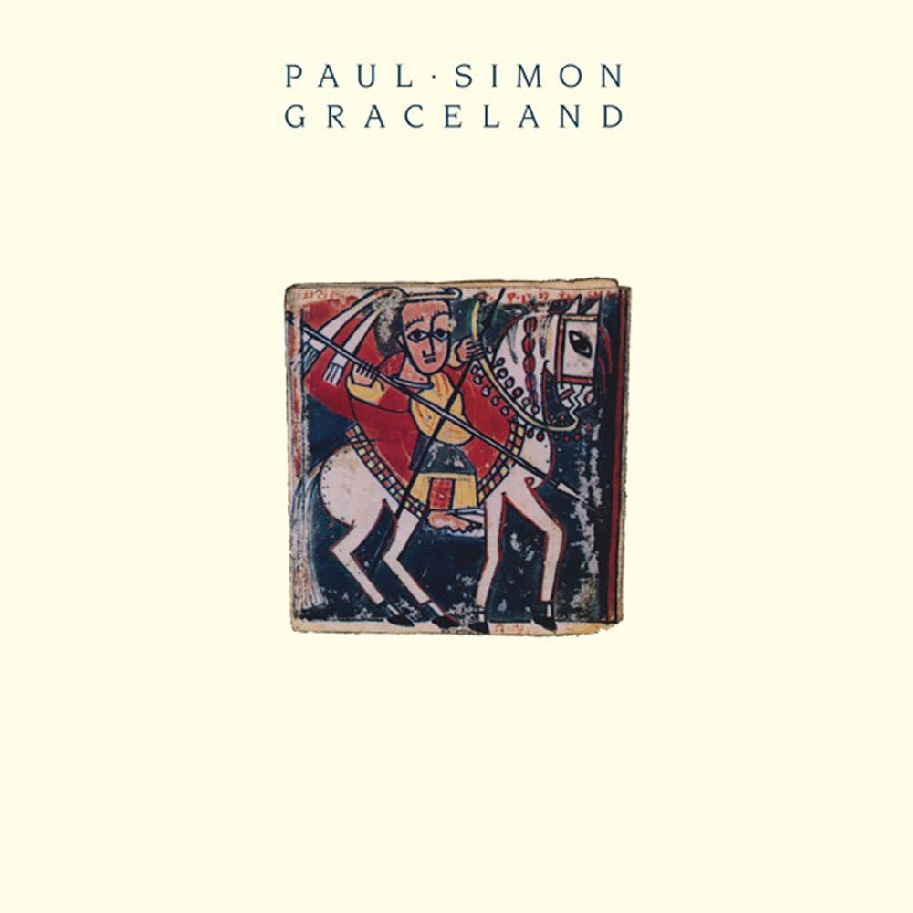 CDs & Vinyl: Paul Simon Graceland Vinyl Album & Crosley Record Storage Display Stand