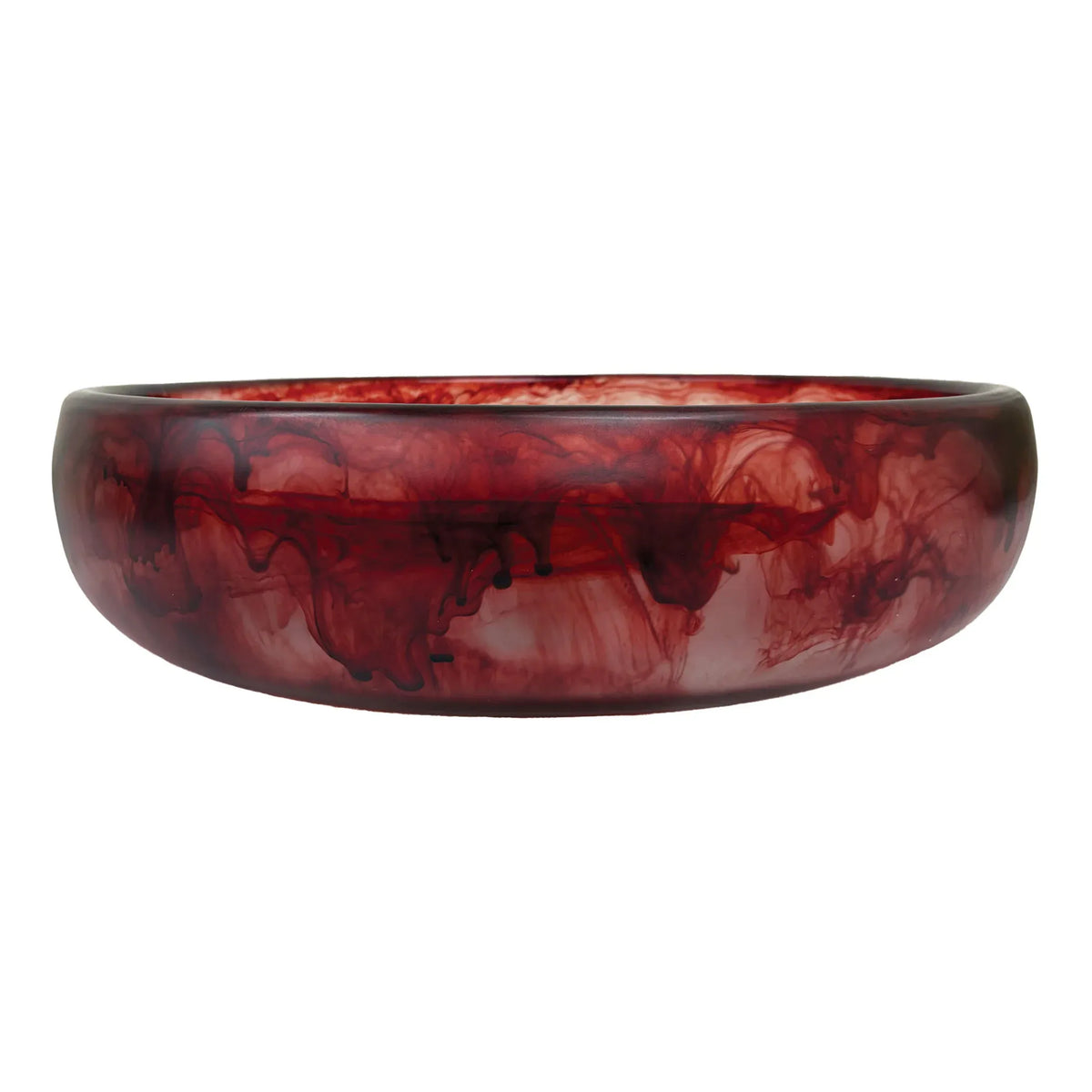Urban Attitude GAB Extra Large Bowl 59.5 Wide by 12.5 Height - Berry Red