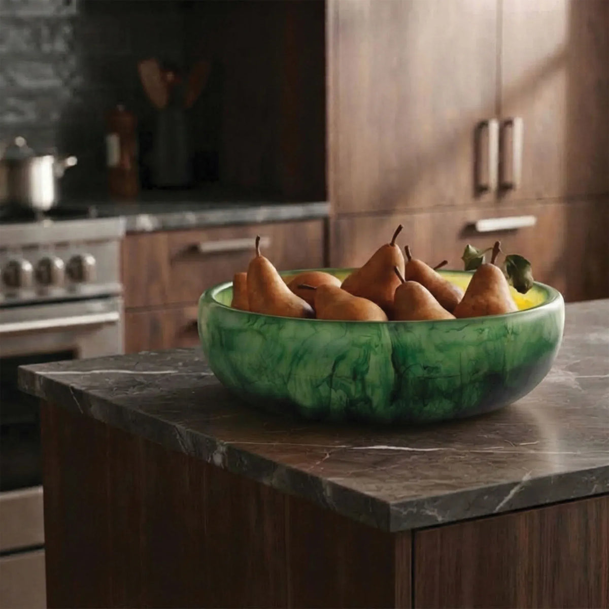 Urban Attitude GAB Extra Large Bowl 59.5 Wide by 12.5 Height - Sage Mist