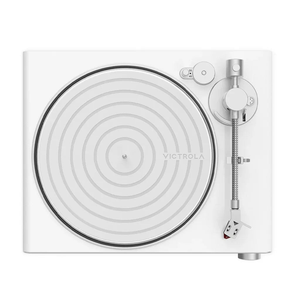 Victrola Stream Pearl Wi-Fi & Bluetooth Turntable - White/Silver
