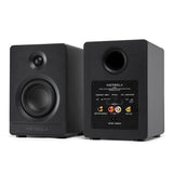 Audio Players & Recorders: Victrola Automatic Turntable + Victrola Tempo Bookshelf Speakers Bundle - Black