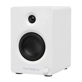 Victrola Automatic Turntable + Victrola Tempo Bookshelf Speakers Bundle - White