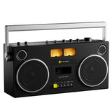 Audio Players & Recorders: We Are Rewind Getto Blaster Cassette Player & Recorder - Curtis, Black