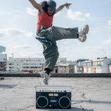 Audio Players & Recorders: We Are Rewind Getto Blaster Cassette Player & Recorder - Curtis, Black