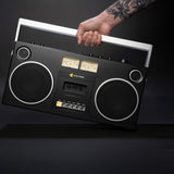 Audio Players & Recorders: We Are Rewind Getto Blaster Cassette Player & Recorder - Curtis, Black