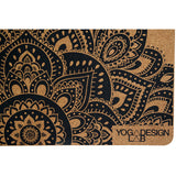 Yoga Design Lab Cork Yoga Mat 3.5mm Mandala Black