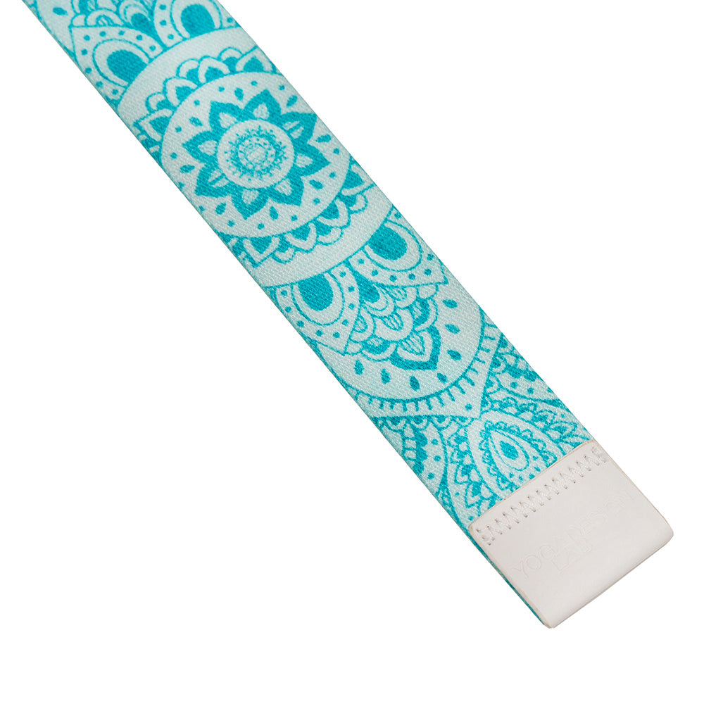 Yoga & Pilates: Yoga Design Lab Yoga Strap Mandala Turquoise