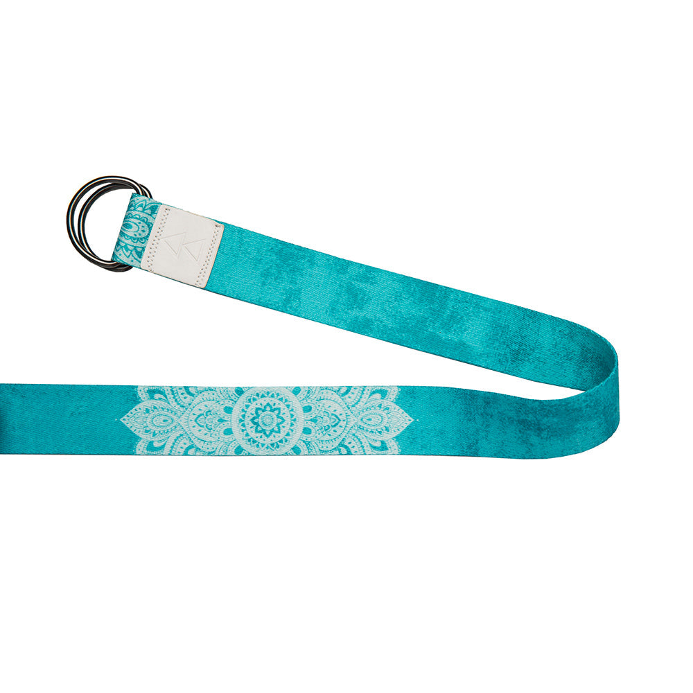 Yoga & Pilates: Yoga Design Lab Yoga Strap Mandala Turquoise