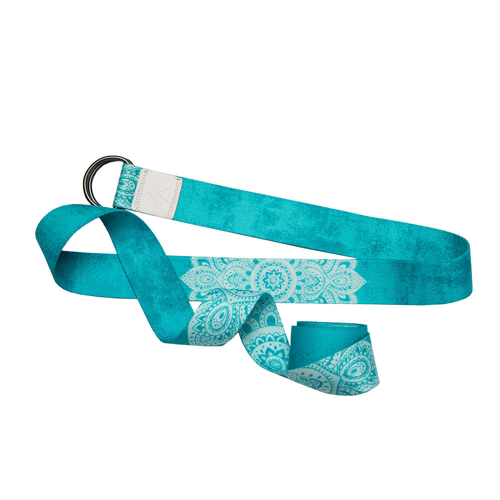 Yoga & Pilates: Yoga Design Lab Yoga Strap Mandala Turquoise