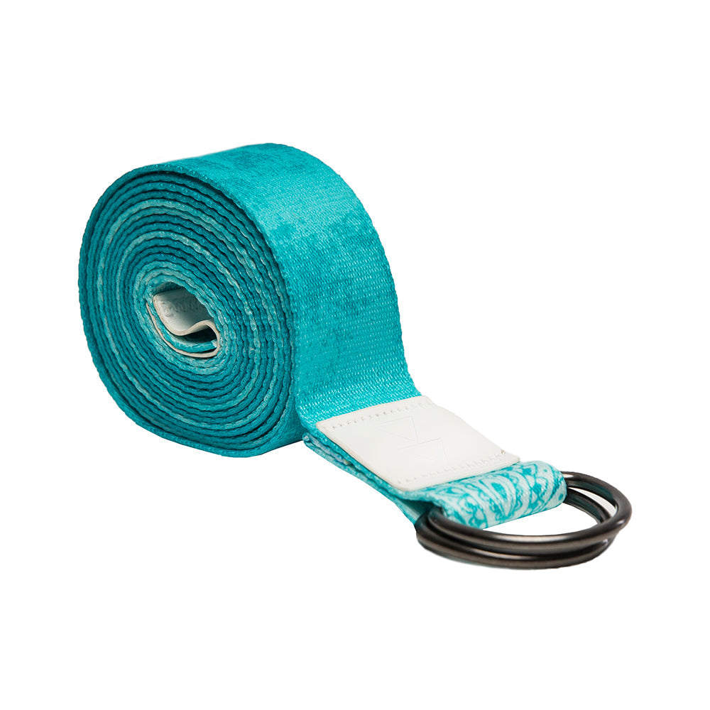 Yoga & Pilates: Yoga Design Lab Yoga Strap Mandala Turquoise