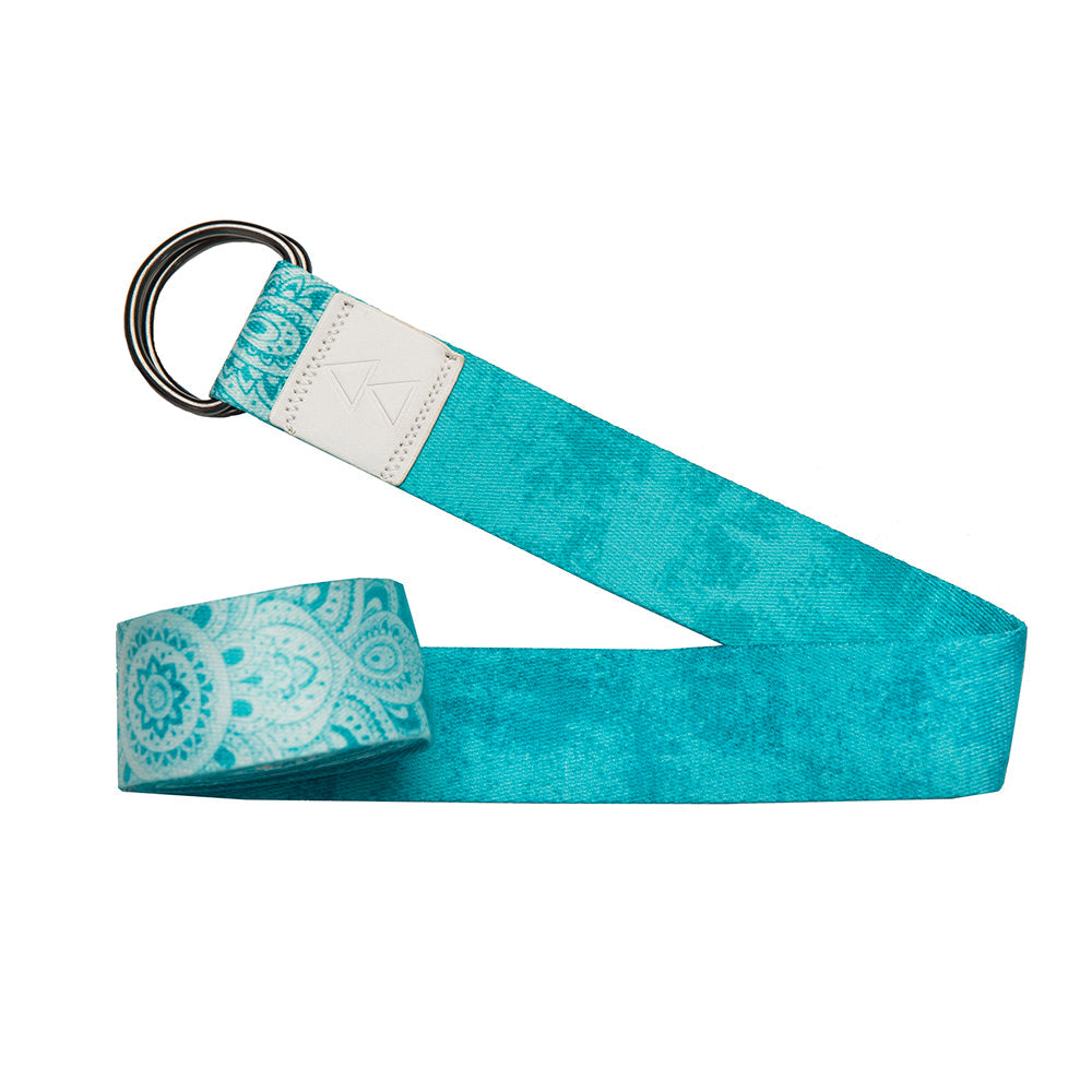 Yoga & Pilates: Yoga Design Lab Yoga Strap Mandala Turquoise