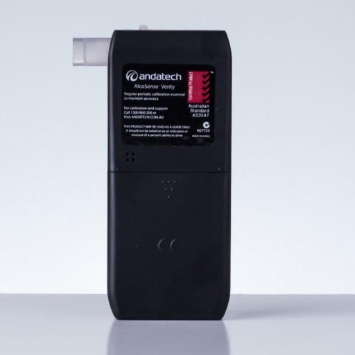 Monitoring & Testing: Alcosense Verity Personal Breathalyser (White) AS3547 Certified
