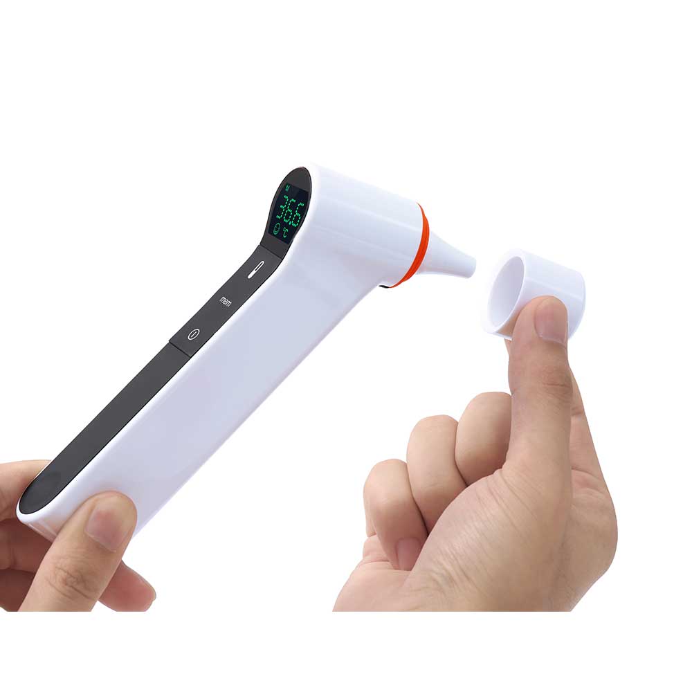 Work Safety Protective Equipment: MedSense Infrared Forehead and Ear Thermometer TFE02
