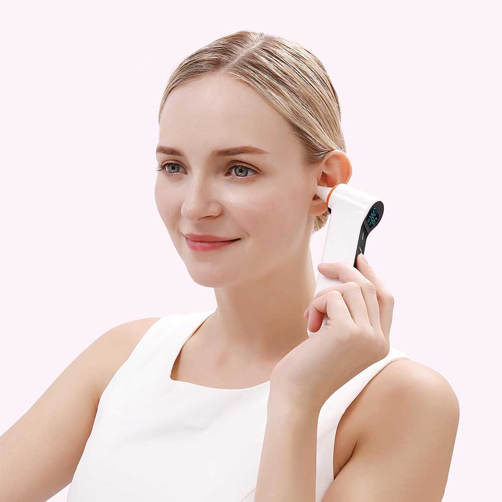 Work Safety Protective Equipment: MedSense Infrared Forehead and Ear Thermometer TFE02