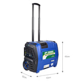 Portable Solar Panels: Sunovo 2000W Portable Power Station Solar Inverter Generator
