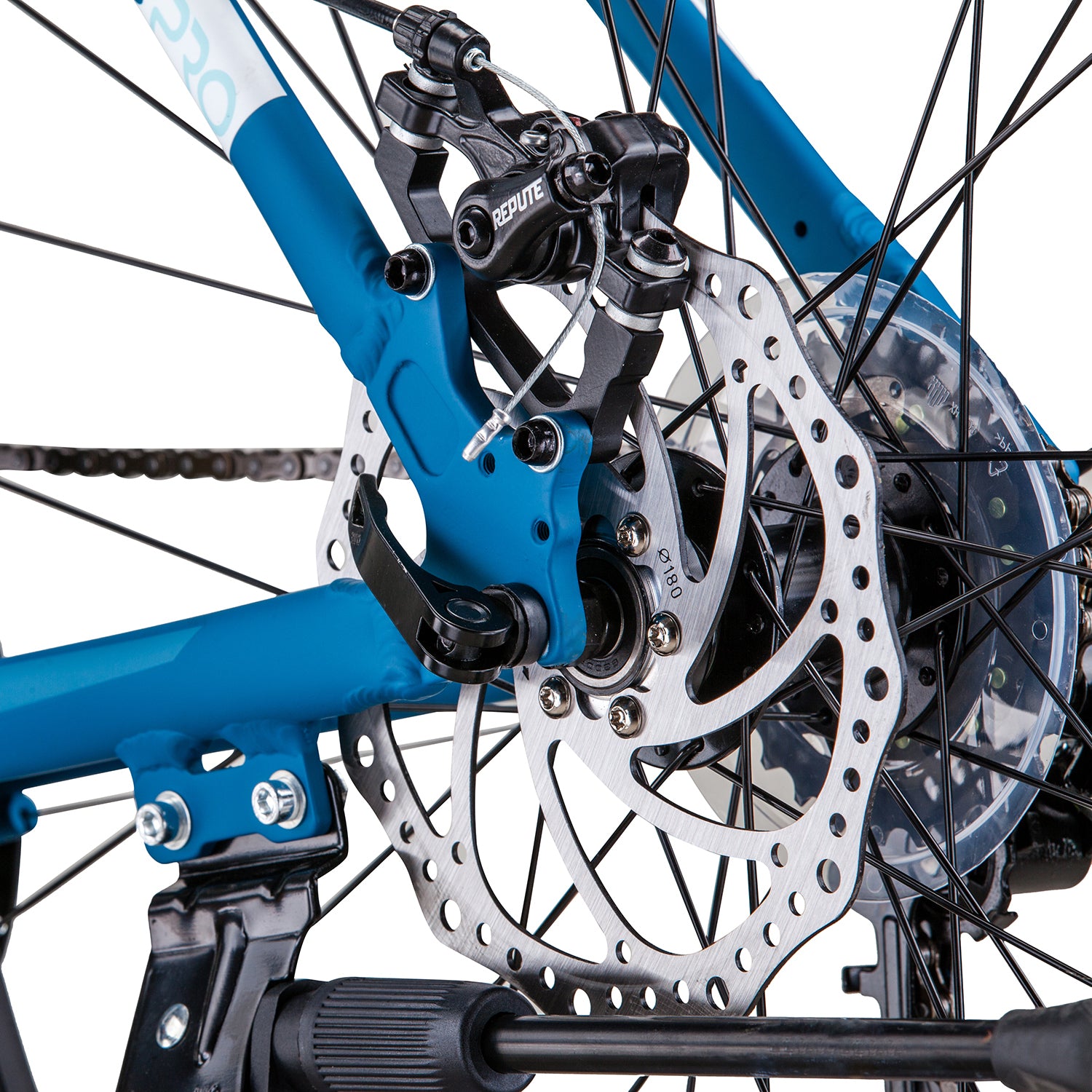 Bicycle Parts: Trinx M136 Pro 29er 21 Speed Mountain Bike MTB 29 Wheel Blue/White