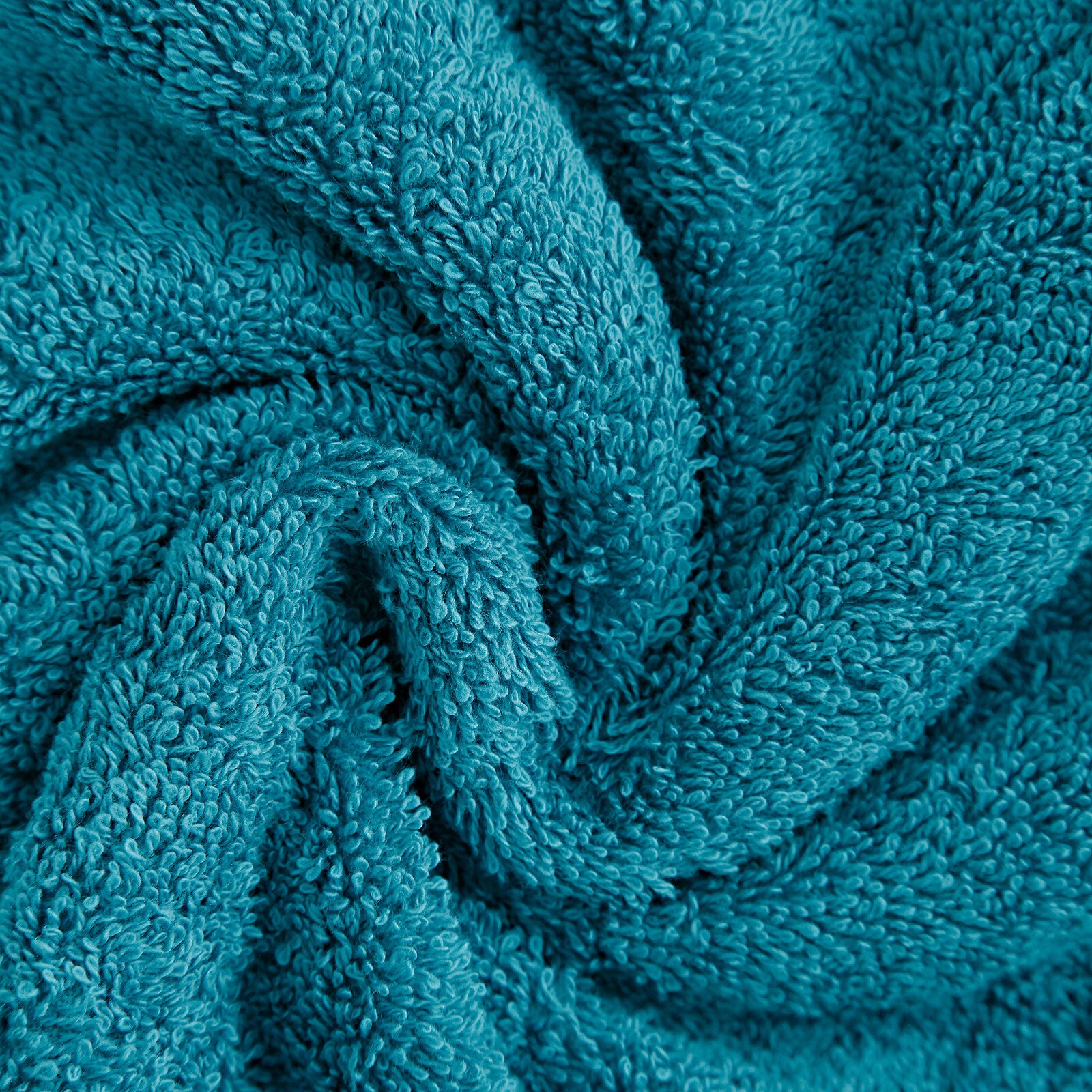 Bath Towels & Robes: Linenland 4 Piece Cotton Bath Towels Set - Blue