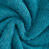 Bath Towels & Robes: Linenland 4 Piece Cotton Bath Towels Set - Blue