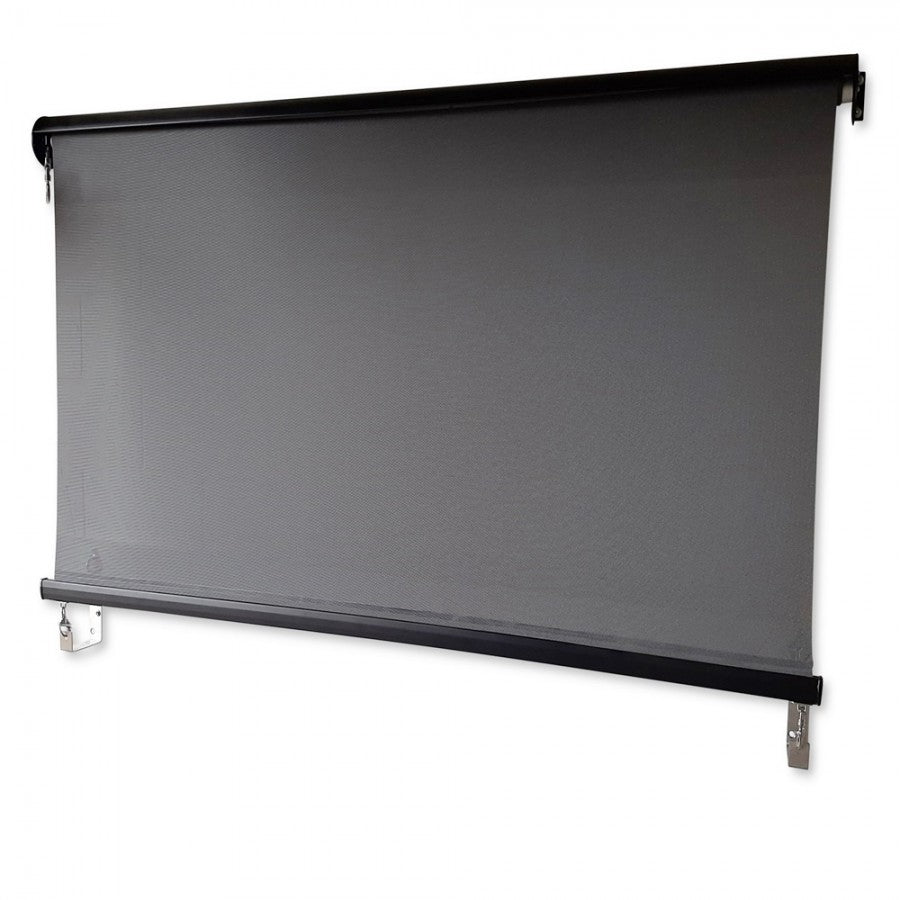 Awnings: Outdoor Roller Blind Sun Screen Awning With Aluminium Hood