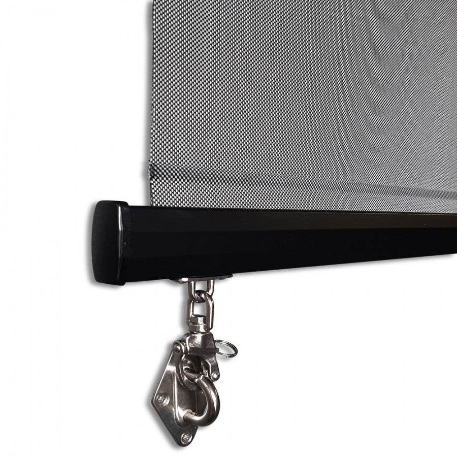 Awnings: Outdoor Roller Blind Sun Screen Awning With Aluminium Hood