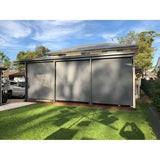 Awnings: Outdoor Roller Blind Sun Screen Awning With Aluminium Hood