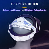 Desktops & Accessories: DEVASO Adjustable Head Strap for Playstation VR2, Reduced Pressure Lightweight