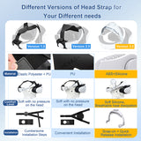 Desktops & Accessories: DEVASO Adjustable Head Strap for Playstation VR2, Reduced Pressure Lightweight