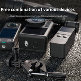 Camera Accessories: STARTRC Bike Camera Handlebar Mount Aluminum Alloy Plastic Motorcycle DJI Insta