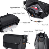 Camera Accessories: ULANZI BP11 8L Camera Sling Bag with Tripod Holder for Men Women, Lightweight Splash-proof DSLR/Mirrorless Anti-Theft Crossbody Bag for Travel Hiking Photography Customizable Front Pocket Camera Bag