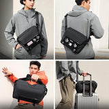 Camera Accessories: ULANZI BP11 8L Camera Sling Bag with Tripod Holder for Men Women, Lightweight Splash-proof DSLR/Mirrorless Anti-Theft Crossbody Bag for Travel Hiking Photography Customizable Front Pocket Camera Bag