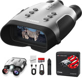 CIGMAN True 4K Night Vision Binoculars,Infrared Goggles with Full-Color Low-Light Imaging, 7-Layer Coated Lens,18H Battery for Wildlife, Security, Outdoor Adventure