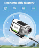 Golf Rangefinder with Slope, CIGMAN 1312 Yards Range Finder Golf, 2.4-inch External Color Touchscreen, Flag Lock Vibration, 6X Magnification, Rechargeable Range Finder, Ideal Golf Accessories