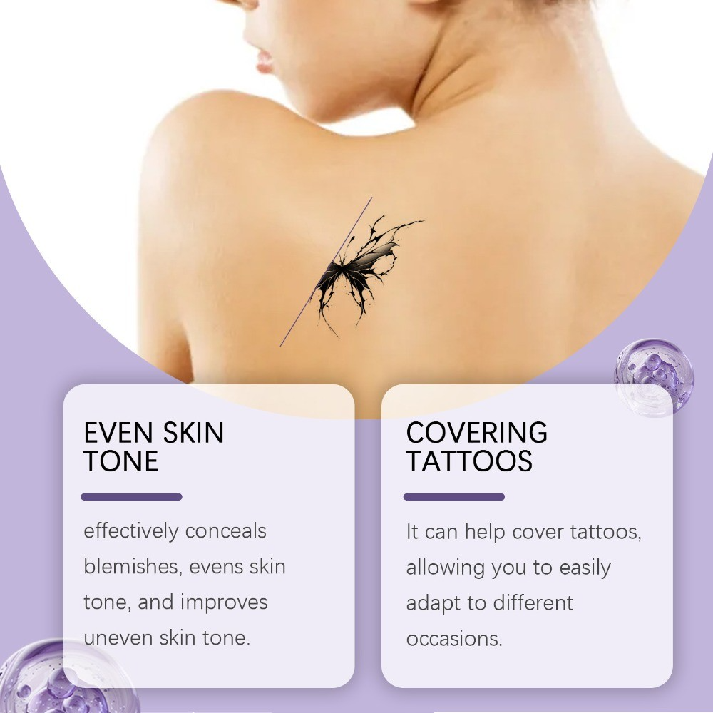 EELHOE Body Concealer (Ivory White Set), Daily Long-Lasting Moisturizing, Brightening, Covering Blemishes, And Even Out Skin Tone