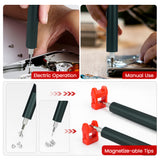 Automotive Repair & Speciality Tools: KAIWEETS Mini Electric Screwdriver, 137 in 1 Electric Precision Screwdriver