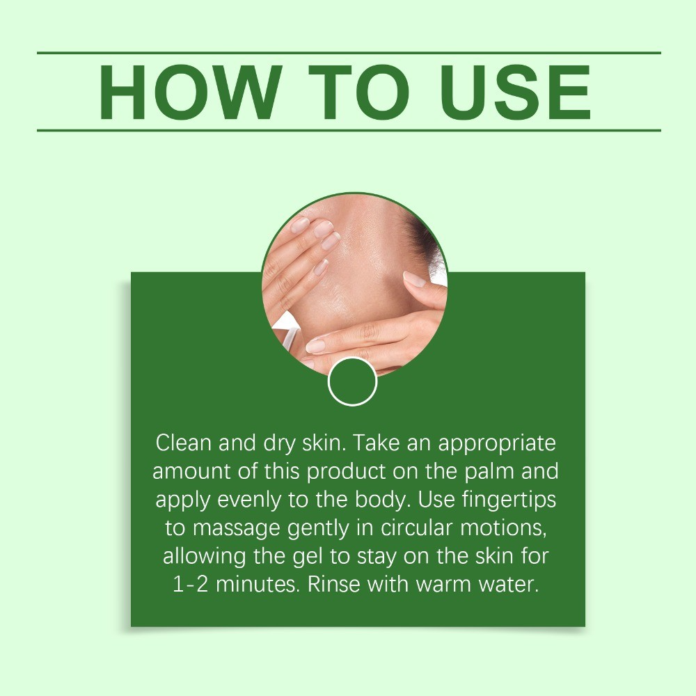 Hoygi Body Exfoliating Gel, Deep Cleansing Moisturizing Gentle Mud Scrub Exfoliating Dead Skin Clean Pores
