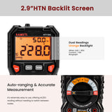 Automotive Repair & Speciality Tools: KAIWEETS Digital Multimeter TRMS 6000 Counts Voltmeter Auto-Ranging Fast Accurately Measures Voltage Current Amp Resistance Diodes Continuity Duty-Cycle Capacitance Temperature for Automotive