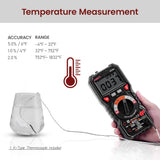 Automotive Repair & Speciality Tools: KAIWEETS Digital Multimeter TRMS 6000 Counts Voltmeter Auto-Ranging Fast Accurately Measures Voltage Current Amp Resistance Diodes Continuity Duty-Cycle Capacitance Temperature for Automotive