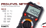Automotive Repair & Speciality Tools: KAIWEETS Digital Multimeter TRMS 6000 Counts Voltmeter Auto-Ranging Fast Accurately Measures Voltage Current Amp Resistance Diodes Continuity Duty-Cycle Capacitance Temperature for Automotive
