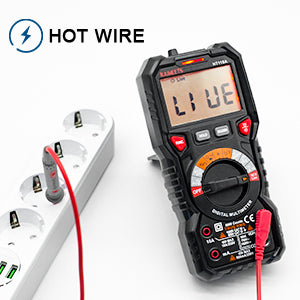Automotive Repair & Speciality Tools: KAIWEETS Digital Multimeter TRMS 6000 Counts Voltmeter Auto-Ranging Fast Accurately Measures Voltage Current Amp Resistance Diodes Continuity Duty-Cycle Capacitance Temperature for Automotive