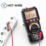 Automotive Repair & Speciality Tools: KAIWEETS Digital Multimeter TRMS 6000 Counts Voltmeter Auto-Ranging Fast Accurately Measures Voltage Current Amp Resistance Diodes Continuity Duty-Cycle Capacitance Temperature for Automotive