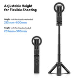 Camera Accessories: Ulanzi JJ03 Magnetic Phone Tripod Wireless Phone Grip Selfie Stick Desktop Tripod with Remote Control Photography Livestreaming