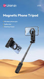 Camera Accessories: Ulanzi JJ03 Magnetic Phone Tripod Wireless Phone Grip Selfie Stick Desktop Tripod with Remote Control Photography Livestreaming
