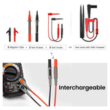 Power & Electrical Supplies: KAIWEETS Soft Silicone Electrician Test Leads Kit CAT III 1000V & CAT IV 600V with Alligator Clips and Needle Probe for Fluke/AstroAI/INNOVA Multimeter Electronic Clamp Meter 8PCS