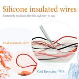 Power & Electrical Supplies: KAIWEETS Soft Silicone Electrician Test Leads Kit CAT III 1000V & CAT IV 600V with Alligator Clips and Needle Probe for Fluke/AstroAI/INNOVA Multimeter Electronic Clamp Meter 8PCS