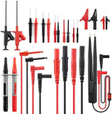 Power & Electrical Supplies: KAIWEETS 23PCS Multimeter Test Leads Kit with Replaceable Precision Probes Set and Alligator Clips, Test Probes, Test Hook, Flexible Wires Professional Kit General Use for Digital Electrical Testing