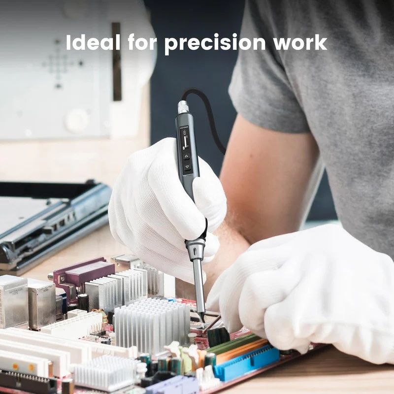 KAIWEETS KETS02 Smart Digital Soldering Iron Kit 65W Programmable AU Plug